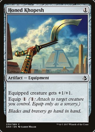 Honed Khopesh [Amonkhet] | Lots Moore NSW