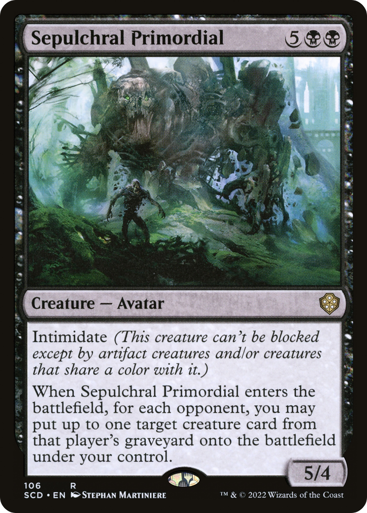 Sepulchral Primordial [Starter Commander Decks] | Lots Moore NSW