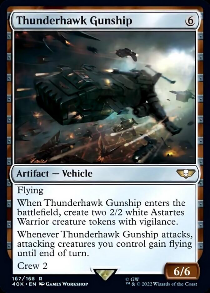 Thunderhawk Gunship (Surge Foil) [Warhammer 40,000] | Lots Moore NSW