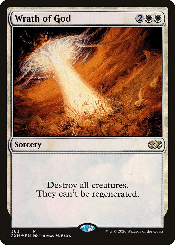 Wrath of God (383) [Double Masters] | Lots Moore NSW