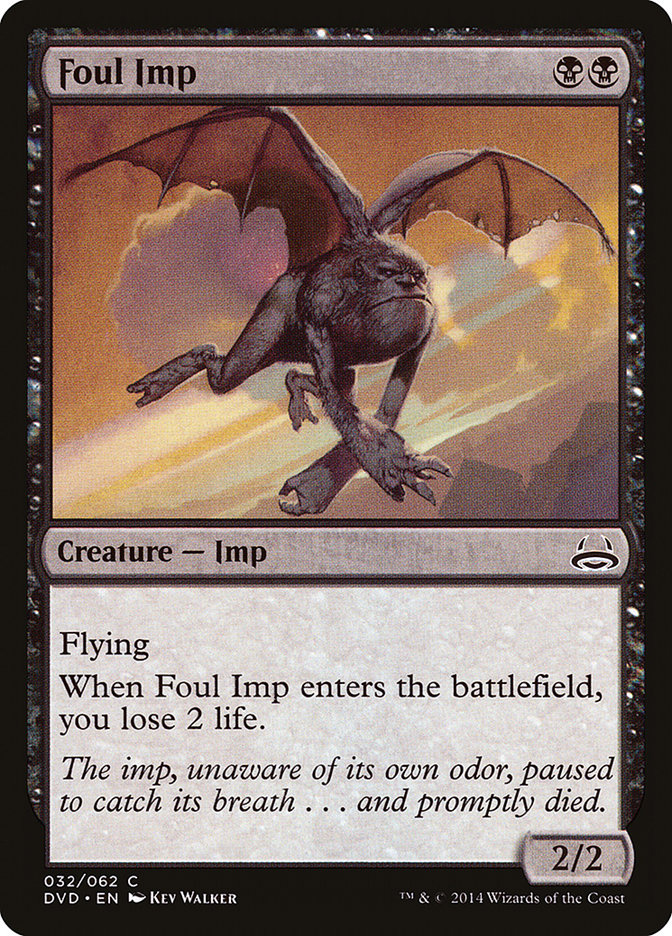 Foul Imp (Divine vs. Demonic) [Duel Decks Anthology] | Lots Moore NSW
