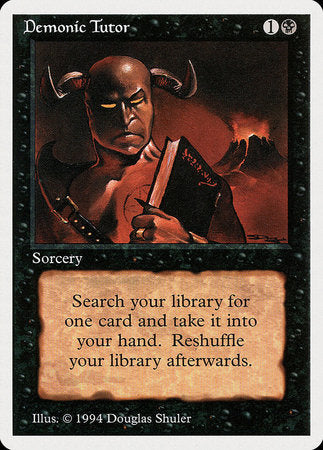 Demonic Tutor [Summer Magic / Edgar] | Lots Moore NSW