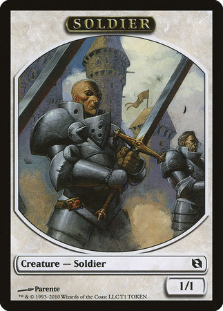 Soldier Token [Duel Decks: Elspeth vs. Tezzeret Tokens] | Lots Moore NSW