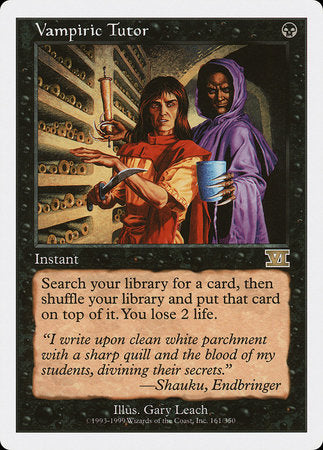Vampiric Tutor [Classic Sixth Edition] | Lots Moore NSW