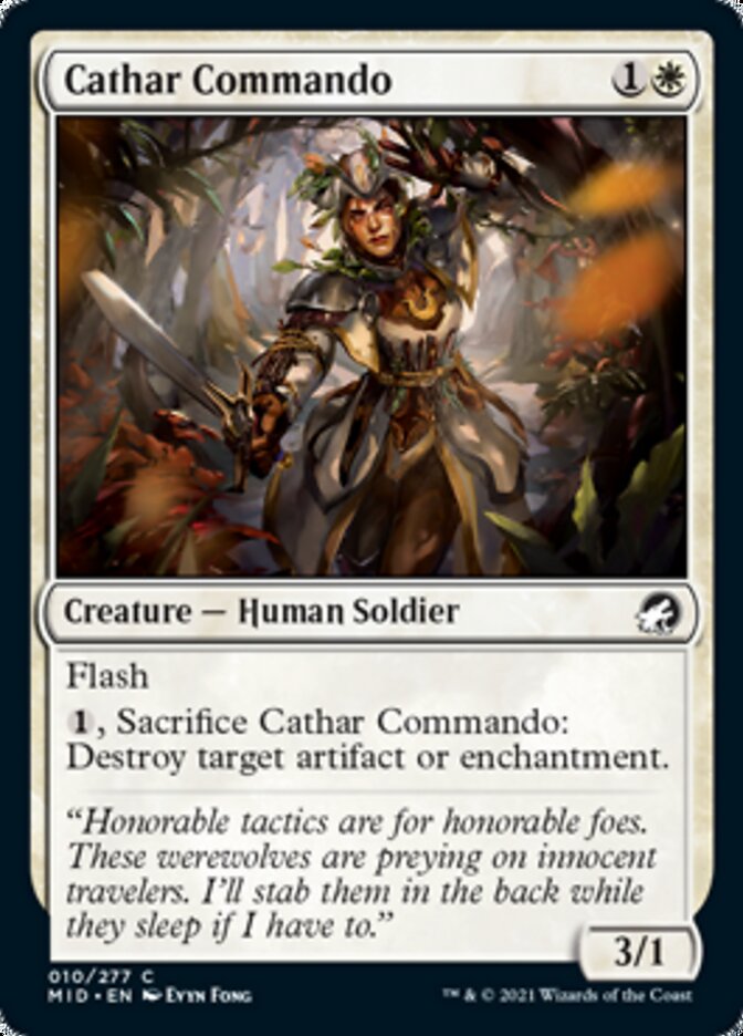 Cathar Commando [Innistrad: Midnight Hunt] | Lots Moore NSW