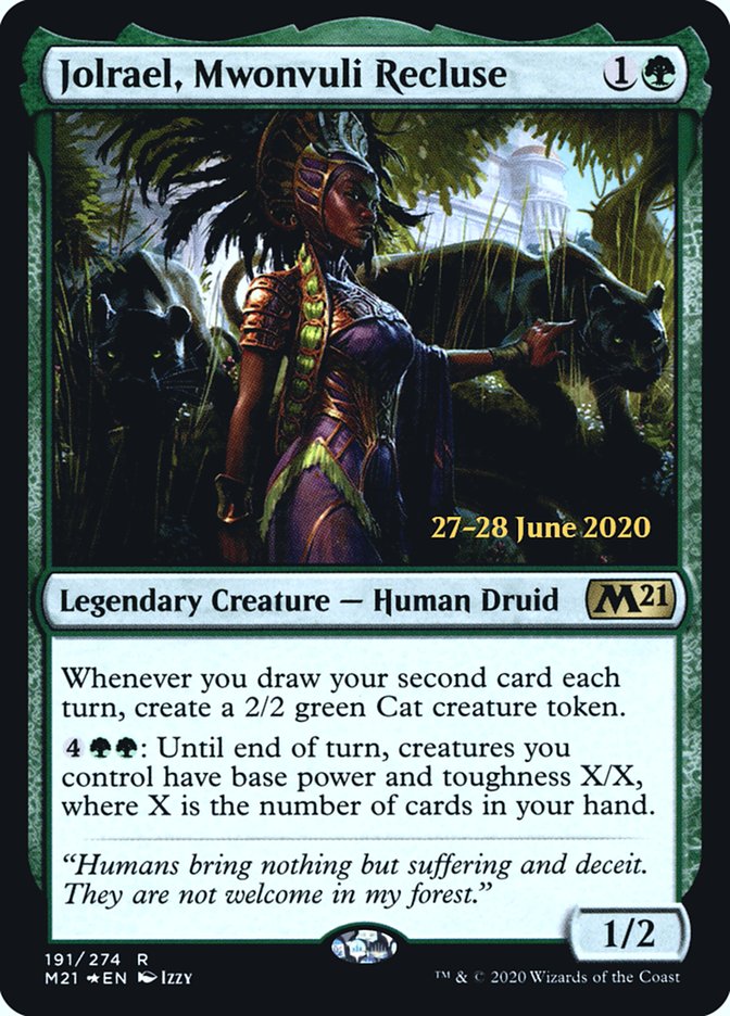 Jolrael, Mwonvuli Recluse  [Core Set 2021 Prerelease Promos] | Lots Moore NSW