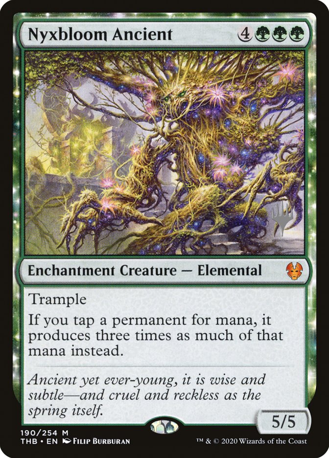 Nyxbloom Ancient (Promo Pack) [Theros Beyond Death Promos] | Lots Moore NSW