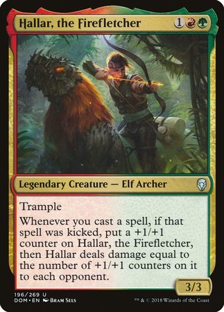 Hallar, the Firefletcher [Dominaria] | Lots Moore NSW