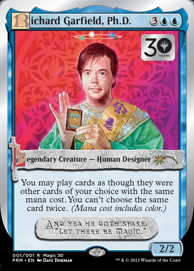 Richard Garfield, Ph.D. [30th Anniversary Promos] | Lots Moore NSW