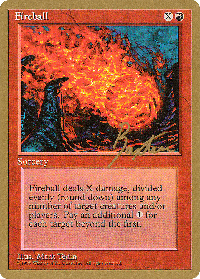 Fireball (George Baxter) [Pro Tour Collector Set] | Lots Moore NSW