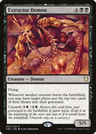 Extractor Demon [Commander Anthology Volume II] | Lots Moore NSW