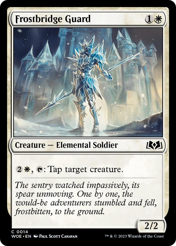 Frostbridge Guard [Wilds of Eldraine] | Lots Moore NSW