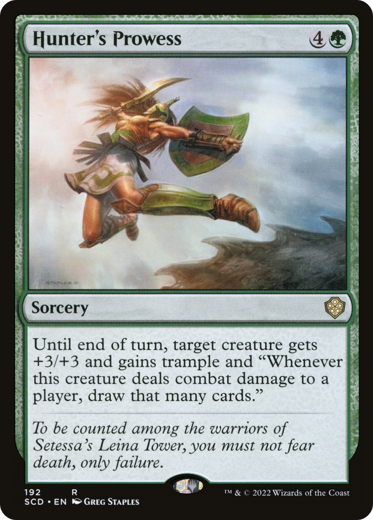 Hunter's Prowess [Starter Commander Decks] | Lots Moore NSW