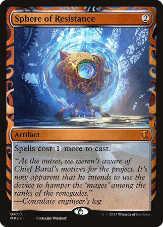 Sphere of Resistance [Kaladesh Inventions] | Lots Moore NSW