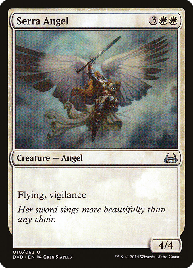 Serra Angel (Divine vs. Demonic) [Duel Decks Anthology] | Lots Moore NSW