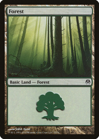 Forest (70) [Duel Decks: Phyrexia vs. the Coalition] | Lots Moore NSW