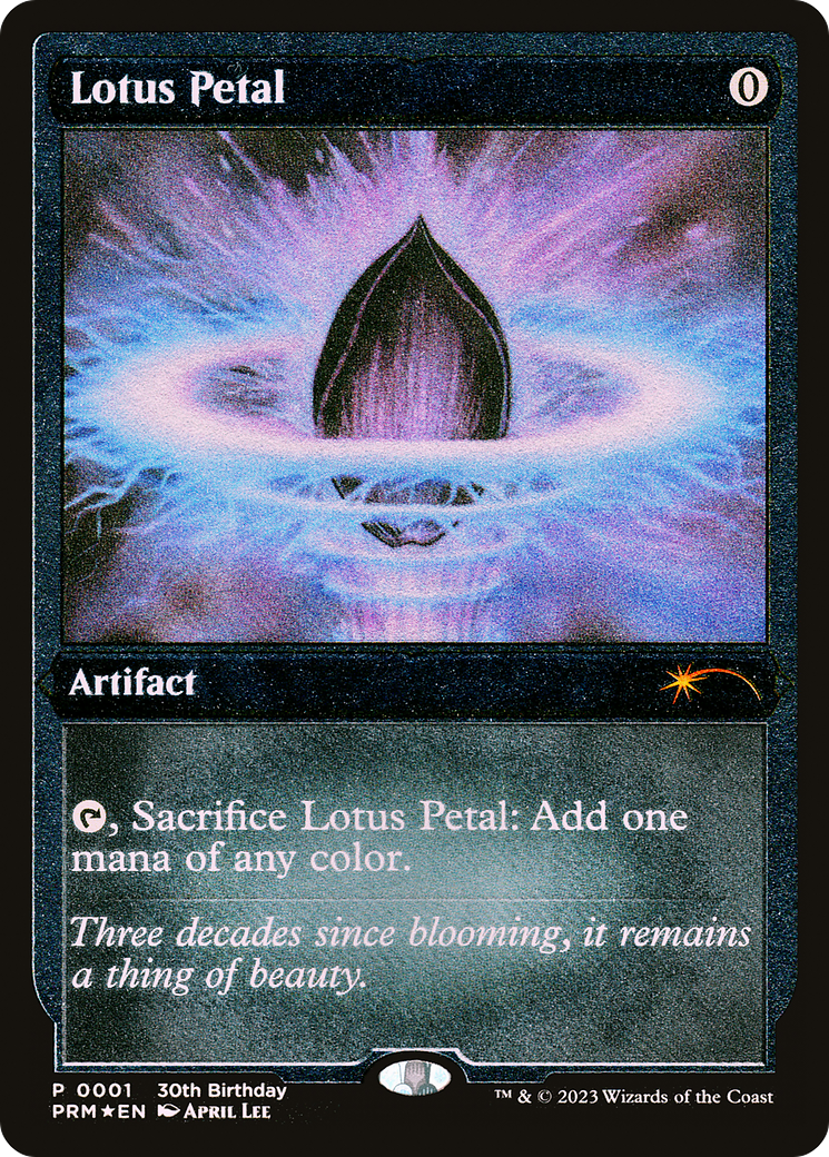 Lotus Petal (Foil Etched) [30th Anniversary Promos] | Lots Moore NSW