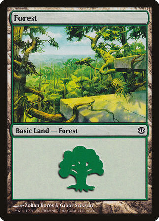 Forest (38) [Duel Decks: Ajani vs. Nicol Bolas] | Lots Moore NSW