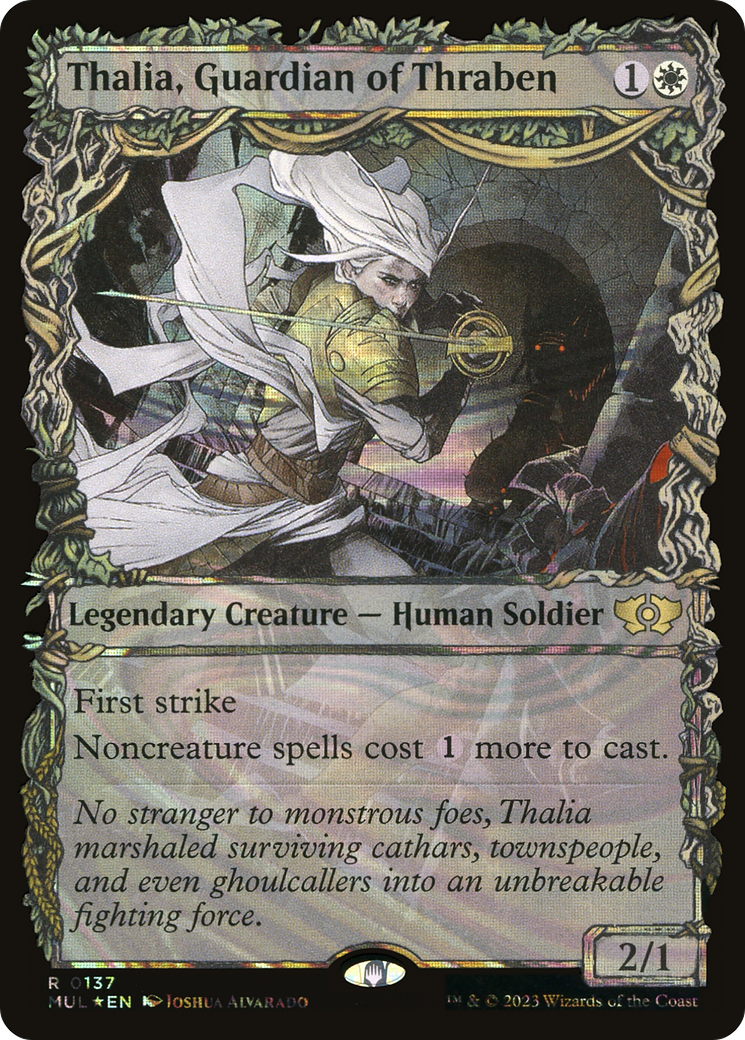 Thalia, Guardian of Thraben (Halo Foil) [Multiverse Legends] | Lots Moore NSW