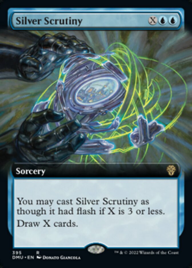 Silver Scrutiny (Extended Art) [Dominaria United] | Lots Moore NSW