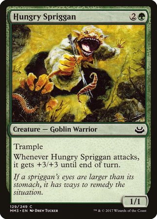 Hungry Spriggan [Modern Masters 2017] | Lots Moore NSW