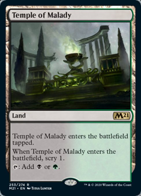 Temple of Malady [Core Set 2021] | Lots Moore NSW