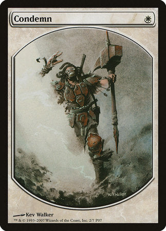 Condemn [Magic Player Rewards 2007] | Lots Moore NSW