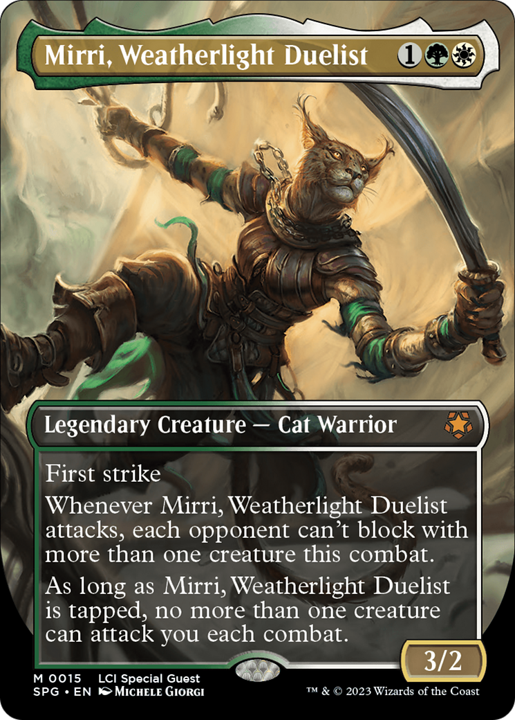 Mirri, Weatherlight Duelist (Borderless) [The Lost Caverns of Ixalan Special Guests] | Lots Moore NSW