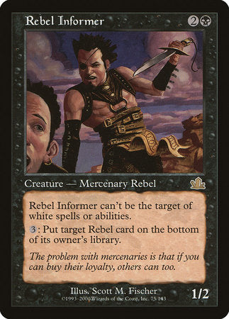 Rebel Informer [Prophecy] | Lots Moore NSW