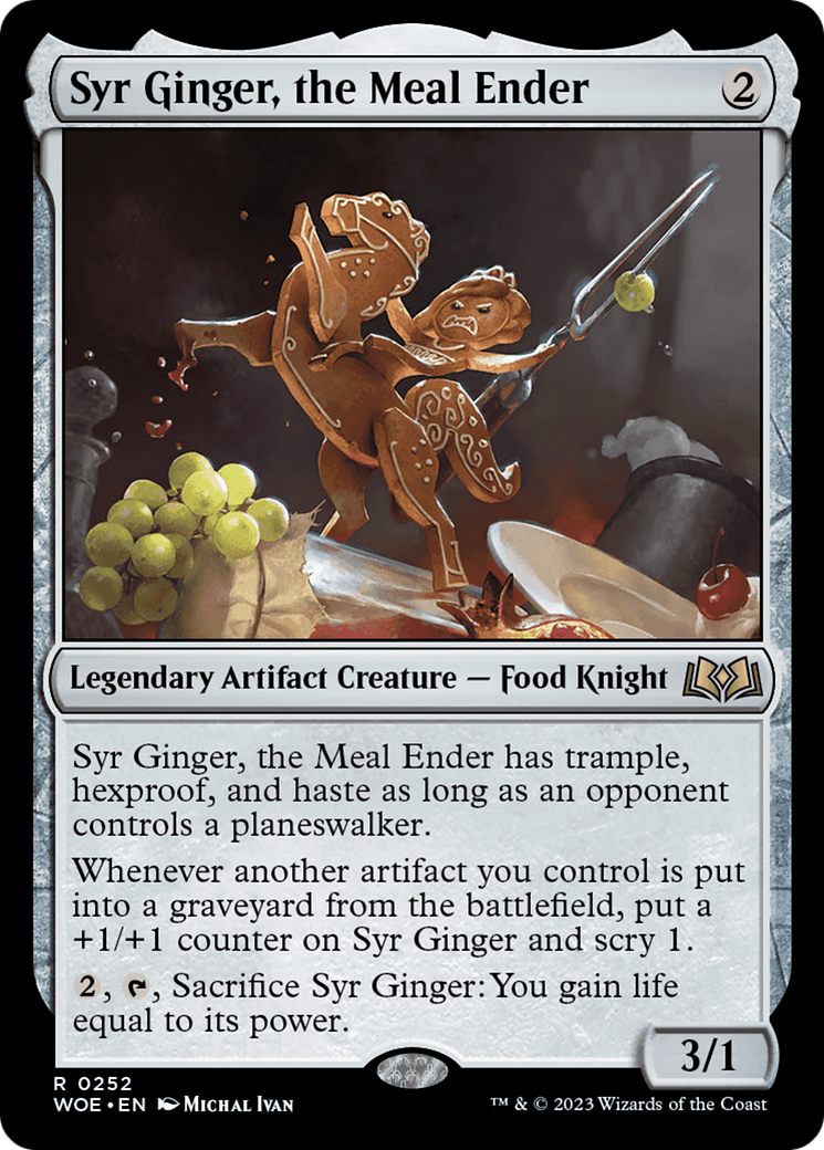 Syr Ginger, the Meal Ender [Wilds of Eldraine] | Lots Moore NSW