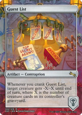 Guest List [Unstable] | Lots Moore NSW