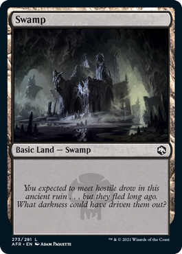 Swamp (273) [Dungeons & Dragons: Adventures in the Forgotten Realms] | Lots Moore NSW