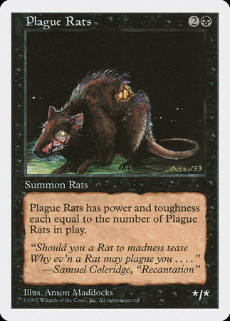 Plague Rats [Fifth Edition] | Lots Moore NSW
