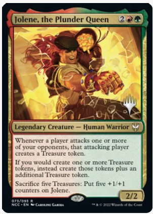 Jolene, the Plunder Queen (Promo Pack) [Streets of New Capenna Commander Promos] | Lots Moore NSW