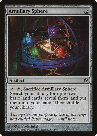 Armillary Sphere [Duel Decks: Venser vs. Koth] | Lots Moore NSW