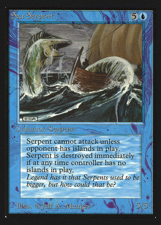 Sea Serpent (IE) [Intl. Collectors’ Edition] | Lots Moore NSW