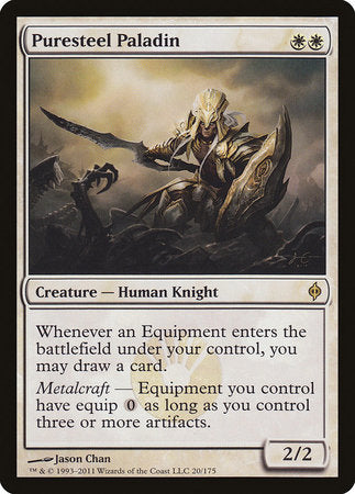 Puresteel Paladin [New Phyrexia] | Lots Moore NSW