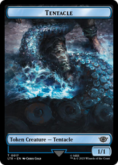 Tentacle // Food (0024) Double-Sided Token (Surge Foil) [The Lord of the Rings: Tales of Middle-Earth Tokens] | Lots Moore NSW