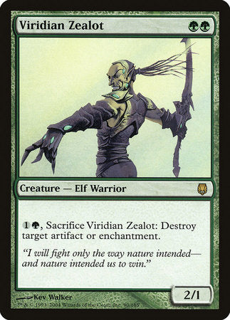Viridian Zealot [Darksteel] | Lots Moore NSW