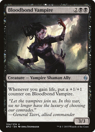 Bloodbond Vampire [Battle for Zendikar] | Lots Moore NSW