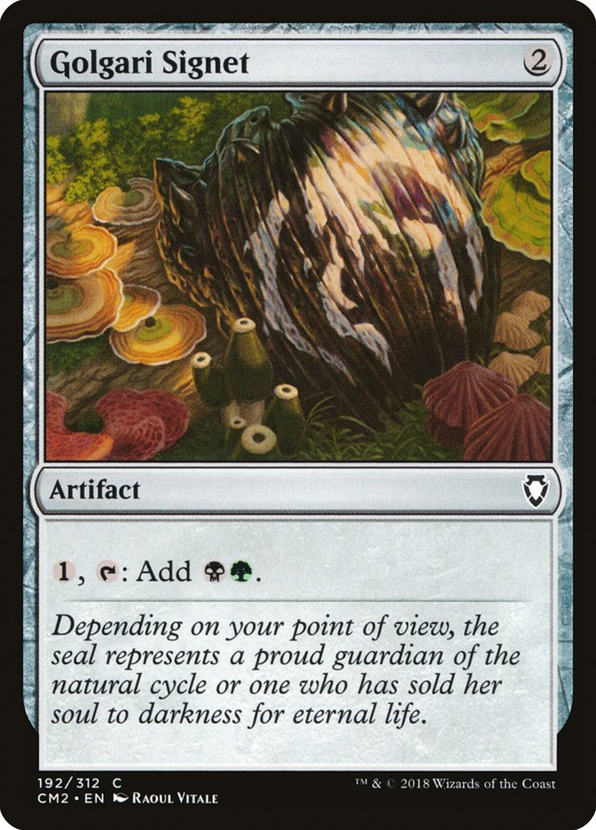 Golgari Signet (192/312) [Commander Anthology Volume II] | Lots Moore NSW
