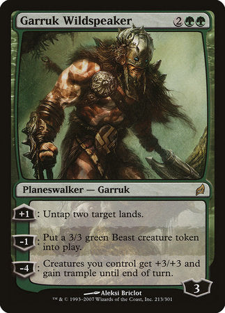 Garruk Wildspeaker [Lorwyn] | Lots Moore NSW