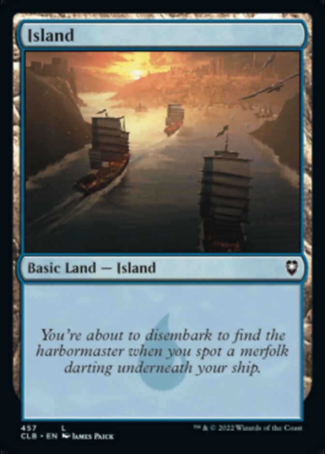 Island (457) [Commander Legends: Battle for Baldur's Gate] | Lots Moore NSW