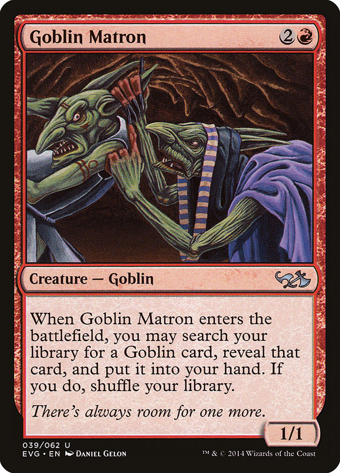 Goblin Matron (Elves vs. Goblins) [Duel Decks Anthology] | Lots Moore NSW