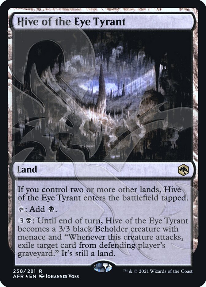 Hive of the Eye Tyrant (Ampersand Promo) [Dungeons & Dragons: Adventures in the Forgotten Realms Promos] | Lots Moore NSW