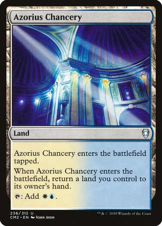 Azorius Chancery [Commander Anthology Volume II] | Lots Moore NSW