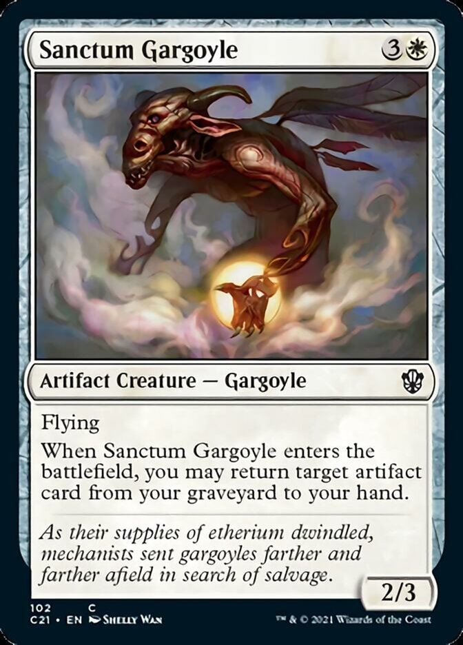 Sanctum Gargoyle [Commander 2021] | Lots Moore NSW