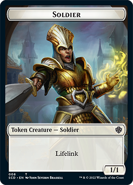 Eldrazi // Soldier Double-Sided Token [Starter Commander Decks] | Lots Moore NSW