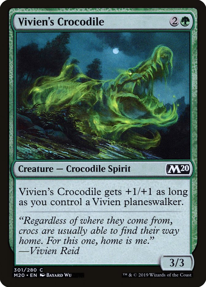 Vivien's Crocodile [Core Set 2020] | Lots Moore NSW