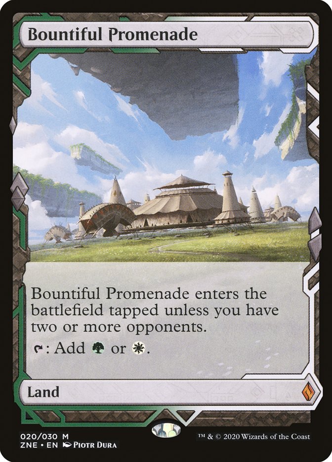 Bountiful Promenade [Zendikar Rising Expeditions] | Lots Moore NSW